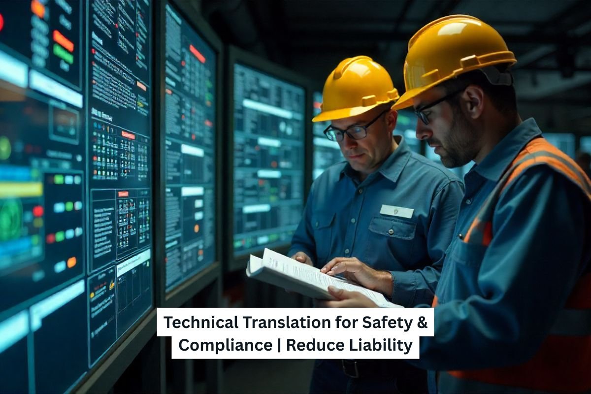 How Technical Translation Protects Safety, Compliance, and Liability 1 Technical Translation for Safety Compliance Reduce Liability