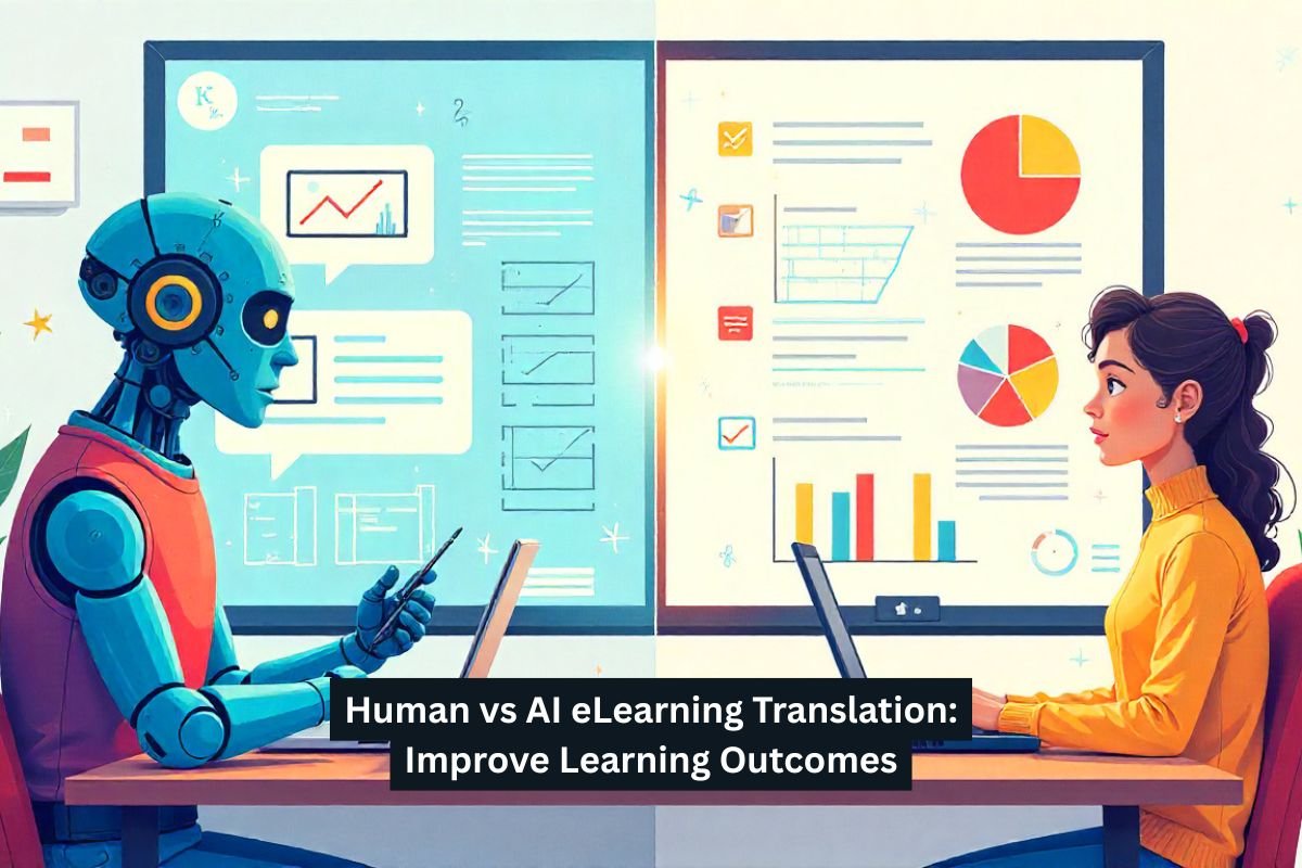 Human vs AI eLearning Translation Improve Learning Outcomes